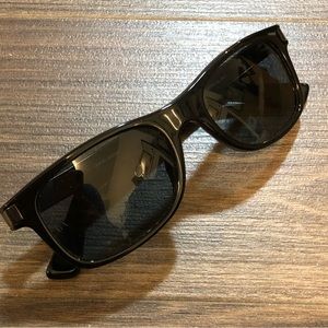 Giorgio Armani black polarized men’s sunglasses GA 574/S